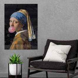 Wallity Cuadro Decorativo de Vidrio Templado Multicolor 40 x 60 cm